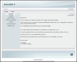 Rolandf sous Joomla 1.0